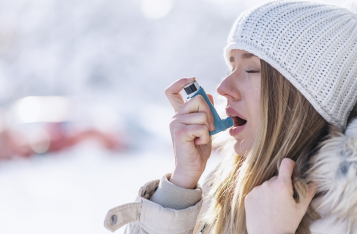 ©Dragana Gordic - stock.adobe.com Kalte Luft kann Asthma verschlimmern.